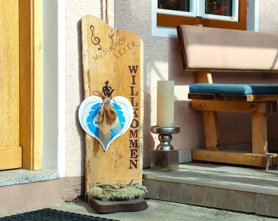 Ferienwohnung Musikhof Lexer Liesing Exterior foto